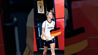 Team Deutschland Olympia Paris 2024 DFB Frauen Fussball Mannschaft [upl. by Ydnem]