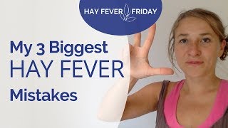 The 3 biggest mistakes I made amp how I healed my hay fever pollen and ragweed allergy after 15 yrs [upl. by Hayyikaz]