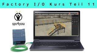 Factory IO Tutorial  Teil 11  quotLaufstegequot  SPS programmieren lernen mit Factory IO [upl. by Redneval]