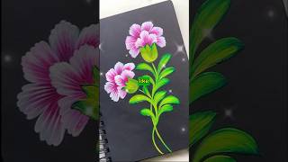 Painting Flower flowers flower shorts short flowerdrawing [upl. by Anohr]