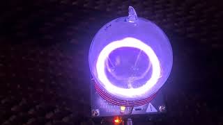 Plasma Generator with a Xenon and Strontium Salt Globe [upl. by Alimaj]