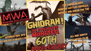 Ghidorah The Three Headed Monster 60th Anniversary Chat [upl. by Duyne]