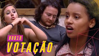 AO VIVO DIEGO E PATRÍCIA TRETAM COM GLEICI E WAGNER POR VOTAÇÃO 🔥  BIG BROTHER BRASIL 18 [upl. by Asilenna]