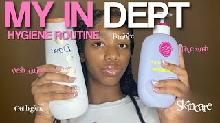 My IN DEPTH feminine hygiene routine ★ wash routine Oral hygiene Face wash Skincare ★ [upl. by Kendra]