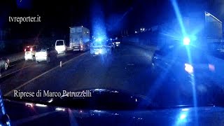 Inseguimento in diretta arrestato VOLANTE113 [upl. by Akemihs]