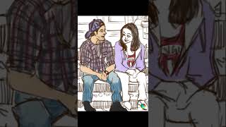 Lorelai and Luke  Couple Goals art drawing digitalpotrait digitalart painting [upl. by Richer]