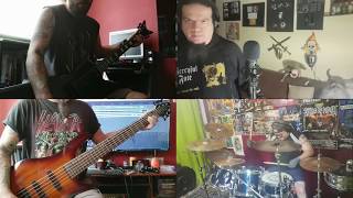 SLAYER  Postmortem  Full band cover [upl. by Nyer986]