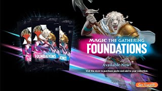 Foundations Release  Magic the Gathering Arena [upl. by Humberto397]