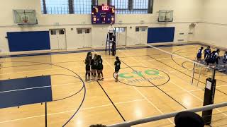 St Finn Barr vs OLV 11224 6th grade volleyball [upl. by Rojas728]