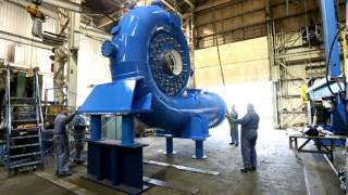 The Fabrication and Assembly of an 85MW Francis Turbine at Ebco Industries [upl. by Diane487]