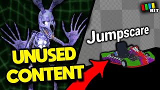 FNAF RUIN Unused Maps Characters amp MORE  LOST BITS TetraBitGaming [upl. by Bilicki]