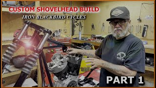 quotBuilding a Classic Shovelhead Bobber Old School Custom Motorcycle Project [upl. by Ul]