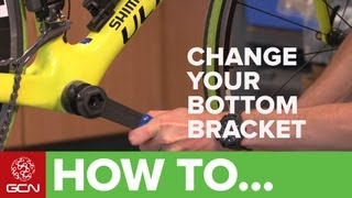 How To Change A Shimano Bottom Bracket [upl. by Theurer934]