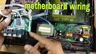 how to repair dvd player at home  motherboard wiring [upl. by Dinesh]