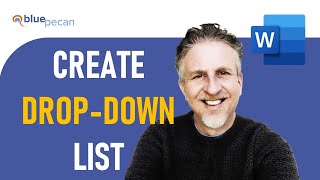 How to Create a DropDown List in Microsoft Word [upl. by Cuttie]