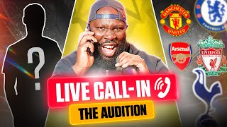 CoHost AUDITIONS Chelsea Can BEAT Liverpool  CALL IN SHOW 📞 kgthacomedian [upl. by Asta]