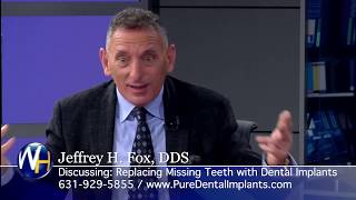 Replacing Missing Teeth with Dental Implants with Manorville NY Dentist Jeffrey H Fox DDS [upl. by Eldredge]