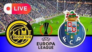 🔴 LIVE FK BodøGlimt vs FC Porto  UEFA Europa League 202425  eFootball PES 21 Simulation [upl. by Alleuqcaj]