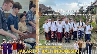 SCOTCH COLLEGE PERTH  SCHOOL IMMERSION PROGRAM TO JAKARTA amp BALI [upl. by Nuri]