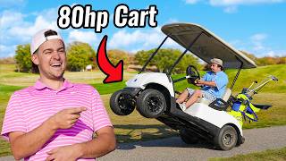 Motor Swapped Golf Cart Reckless Golfing 5 [upl. by Occer]