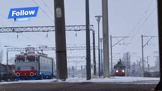 IARNA NUI CA VARA TRENURI DIN GARA CHITILA SI GARA PLOIESTI SUD  VIDEO 4K TRAINS ROMANIA [upl. by Barbe930]