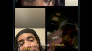 Guy that spit on Jaro City Lil Mikey goes live with Fyb Monte and Mbam Lil Flip ‼️Must See‼️ Viral [upl. by Telfer]