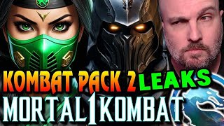 Kombat Pack 2 LEAKS Mortal Kombat 1 Adding Jade Kabal DoomGuy Sareena Ghostface amp More [upl. by Drauode842]