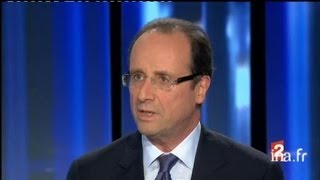 François Hollande  la campagne de 2012  Archive vidéo INA [upl. by Noirrad458]