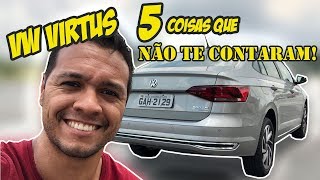 5 coisas que ninguém te contou sobre o Volkswagen Virtus [upl. by Hewitt74]