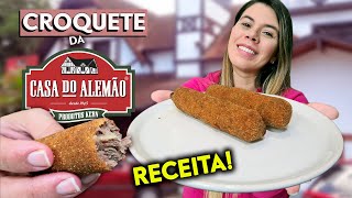 MELHOR CROQUETE DO MUNDO CROQUETE DA CASA DO ALEMÃO [upl. by Gahl938]