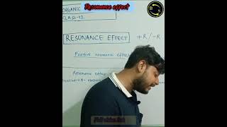 Positive Resonance Effect and Negative Resonance Effect Class 11  Part20  btosacademy [upl. by Araed]