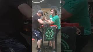 Douglas Lee vs Nathan Studebaker armwrestling [upl. by Eloken]