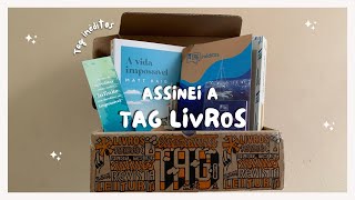 UNBOXING TAG LIVROS  Assinei a tag pela primeira vez  setembro 2024  o que achei [upl. by Weissberg]