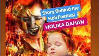 Holi Kyun Manaya Jata Hai  Story Behind Holi Festival Story of Prahlad amp Holika  Holikadahan [upl. by Eylk933]