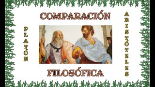 Comparación Filosófica PLATÓN vs ARISTÓTELES [upl. by Terrill532]