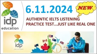 NEW BRITISH COUNCIL IELTS LISTENING PRACTICE TEST 2024  6112024 [upl. by Noivaz]