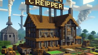 Minecraft easy creeper farm 121 tutorial 1900 gunpowder per houre [upl. by Ahtreb480]