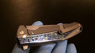 Reate Knives K1 Mokuti Damasteel Damascus Quick View [upl. by Littman]