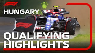 Qualifying Highlights  2024 Hungarian Grand Prix [upl. by Abrahams705]