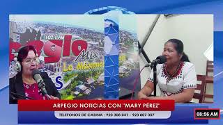 ARPEGIO NOTICIAS Con MARY PEREZ  PROGRAMA 14112024 [upl. by Aloisius]