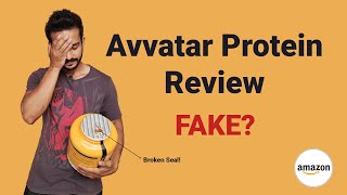 AVVATAR Protein Review  Fake reveal on camera [upl. by Nrubua823]