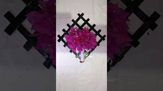 quotDIY Bougainvillea Flower Wall Decor  Easy Craft Ideasquotshort reelyoutubeshort diycrafts viral [upl. by Shulamith]