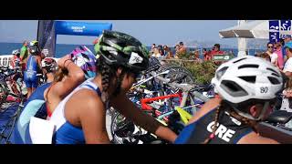 promo video 2018 Loutraki ETU Triathlon Youth European Championships Festival [upl. by Sakul]