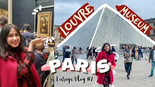 Treasure Hunting in Louvre Museum 🇫🇷  europe vlog 2 [upl. by Hildy]