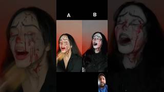 A Aur Bi simple Korean viral video halloween daizyaizyvssimpalkharel makeup duet bestyoutuber [upl. by Akem]