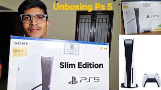 Unboxing My First Ever PlayStation 5 Mens Dream 😍 PS5 Unboxing [upl. by Light]