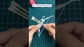 Creative Waste Utilization Crafting a Mini Bow and Arrow [upl. by Anej]