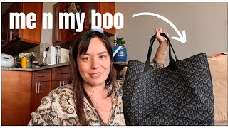 Rothys Lightweight Tote Unboxing amp Review  Signature Black [upl. by Asenaj460]