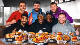 SIDEMEN 10 YEAR ANNIVERSARY MUKBANG [upl. by Werda221]