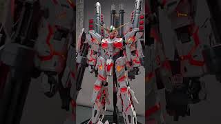 124 Full armor Gundam unicorn gunpla gundam gundamunicorn gunplacustom shortvideo [upl. by Anihta545]